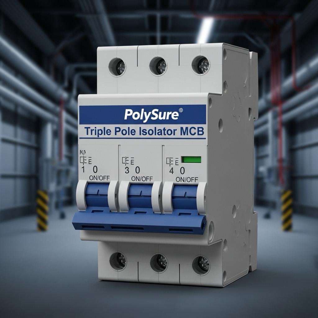 Triple Pole Isolator MCB